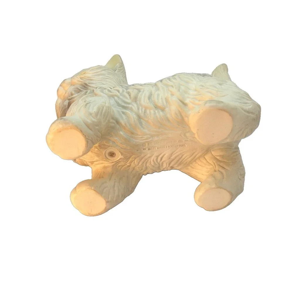 Edward Mobley - Vintage 1960's Rubber Cat Blinking Sleepy Eyes Squeak Toy 9